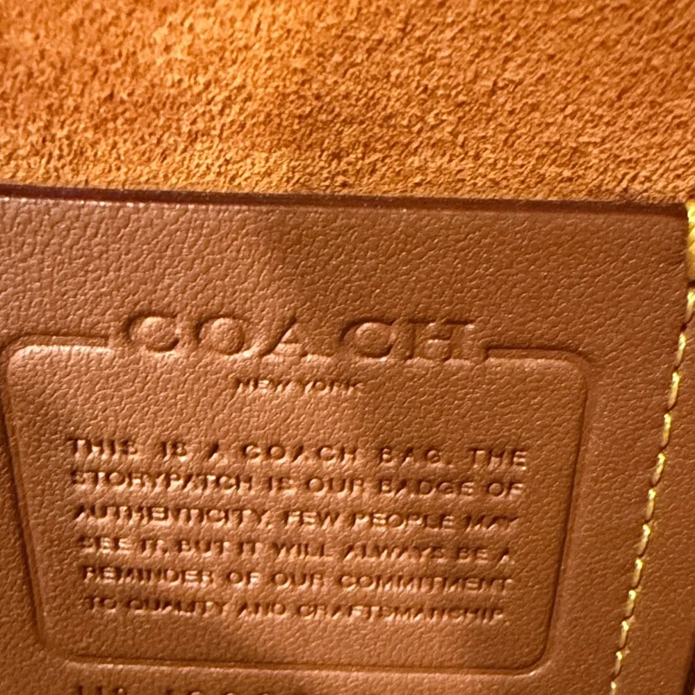 Coach Black Leather Tabby Shoulder Bag with Signature 'C' Hardware - Picture 6 of 10